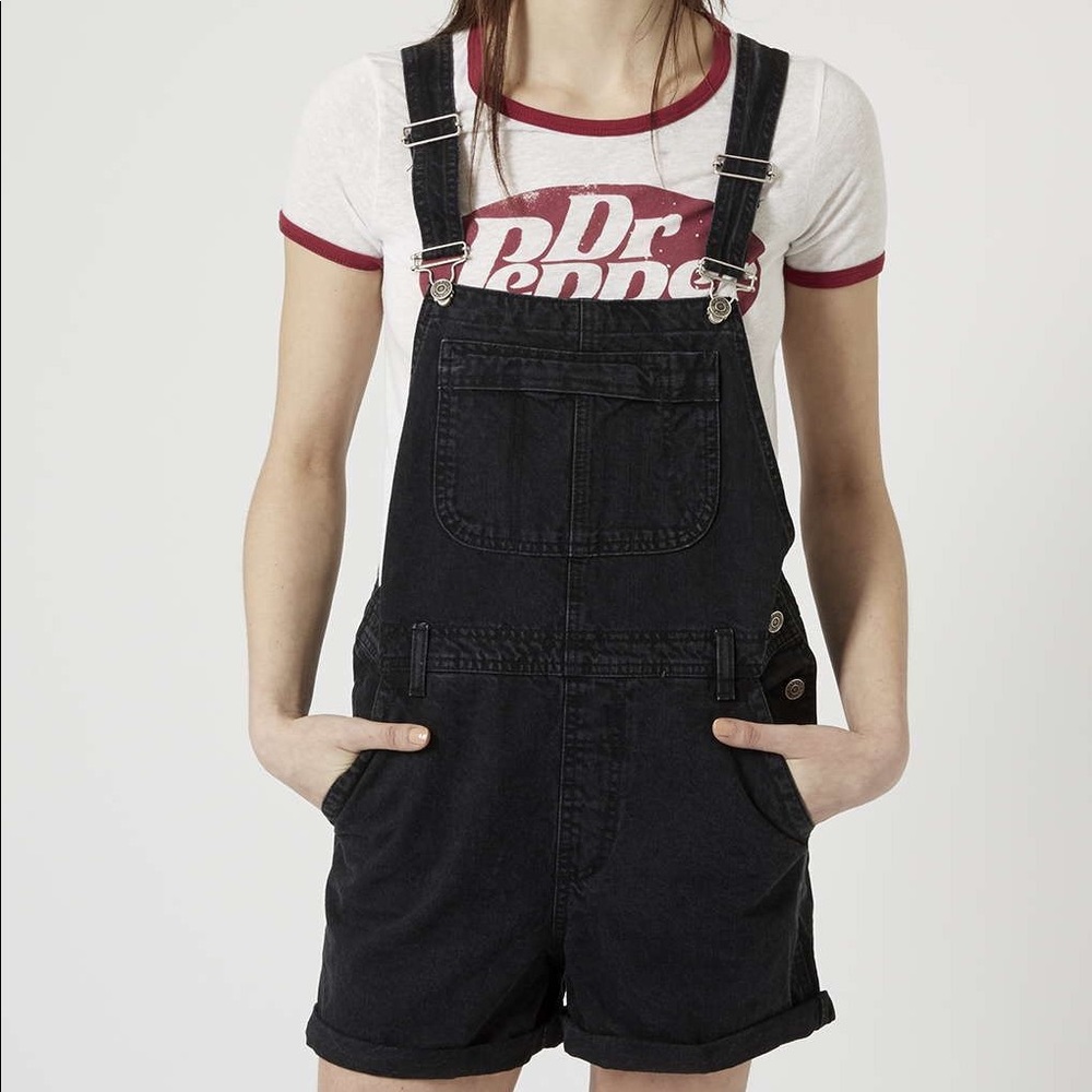 Topshop short overalls